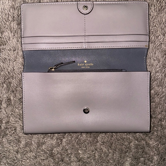 Kate spade wallet. Gray/taupe in color. - Picture 2 of 5